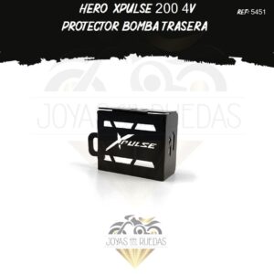 partes Hero Xpulse 200 4V protector bomba trasera