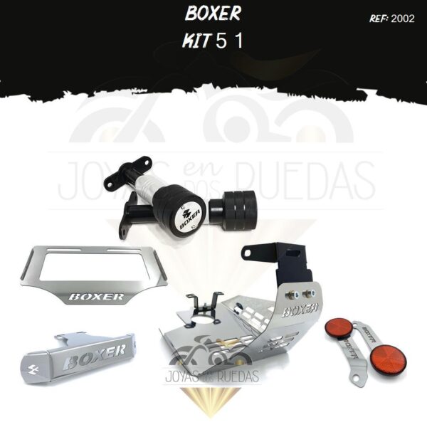 Boxer kit pechera quilla tragaluz sliders frontal