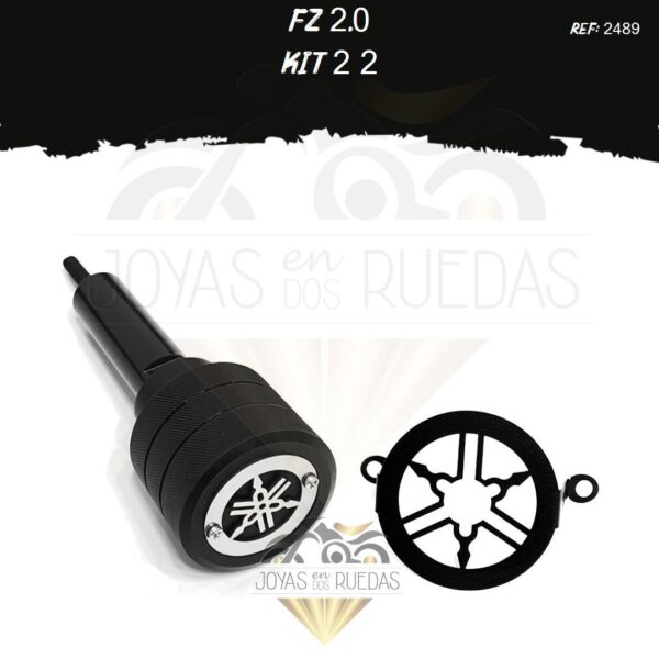 FZ 2.0 kit slider exosto tapa salida exosto