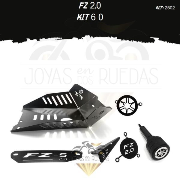 FZ 2.0 kit slider exosto lamina lateral