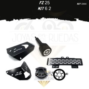 FZ 25 kit protector exosto 5t protector radiador