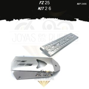 FZ 25 kit protector exosto 5t protector radiador