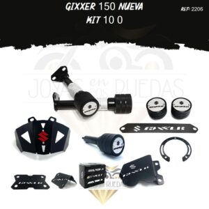 Gixxer 150 nueva kit mordaza lujo tapa tanque acutrax T
