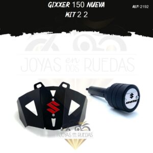 Gixxer 150 nueva kit lujo cupula g slider exosto