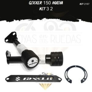 Gixxer 150 nueva kit lujo tapa tanque lamina lateral