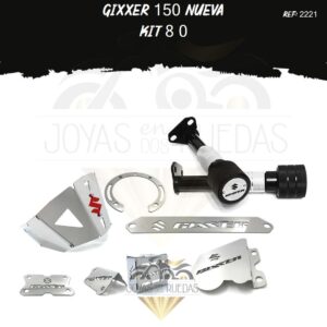 Gixxer 150 nueva kit lujo cupula g lujo tapa tanque