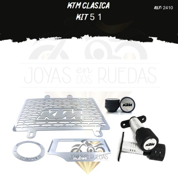 KTM clasica kit Spools Sliders eje sliders