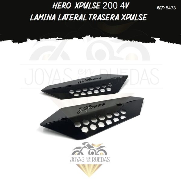 pieza Hero Xpulse 200 4V lamina lateral trasera xpulse