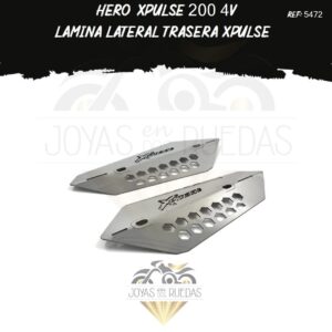 articulos Hero Xpulse 200 4V lamina lateral trasera xpulse