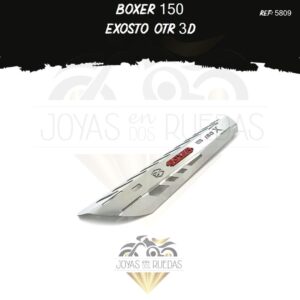 accesorios Boxer 150 exosto otr 3D