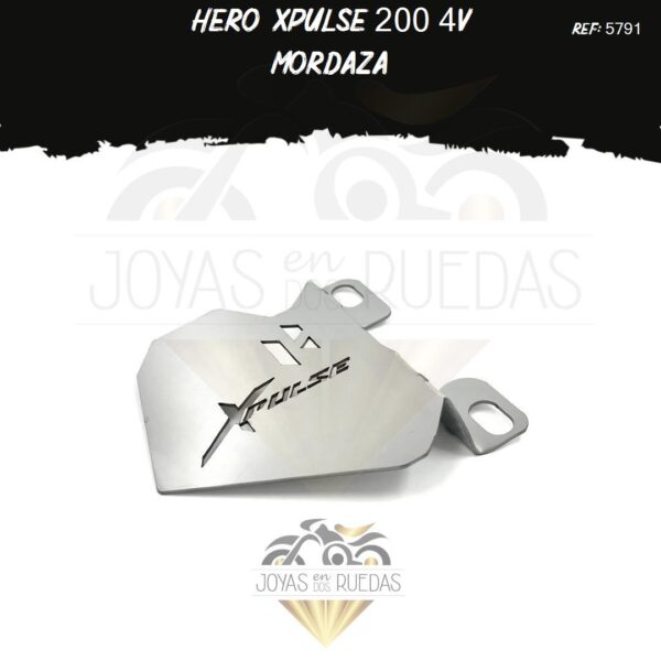 motos Hero Xpulse 200 4V mordaza