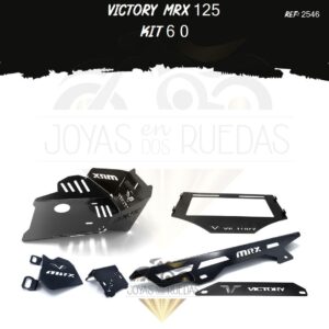 Victory MRX 125 kit mordaza guarda cadena