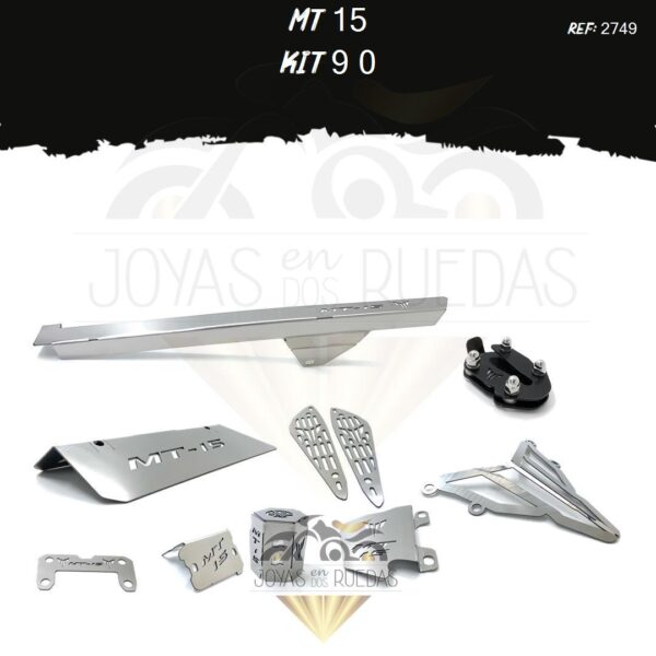 MT 15 kit acutrax T protector bomba trasera mordaza