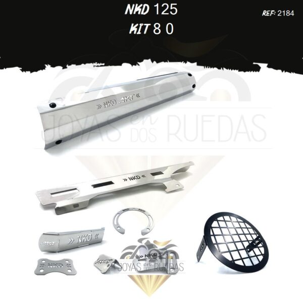 NKD 125 kit protector bomba delantera acutrax p mordaza