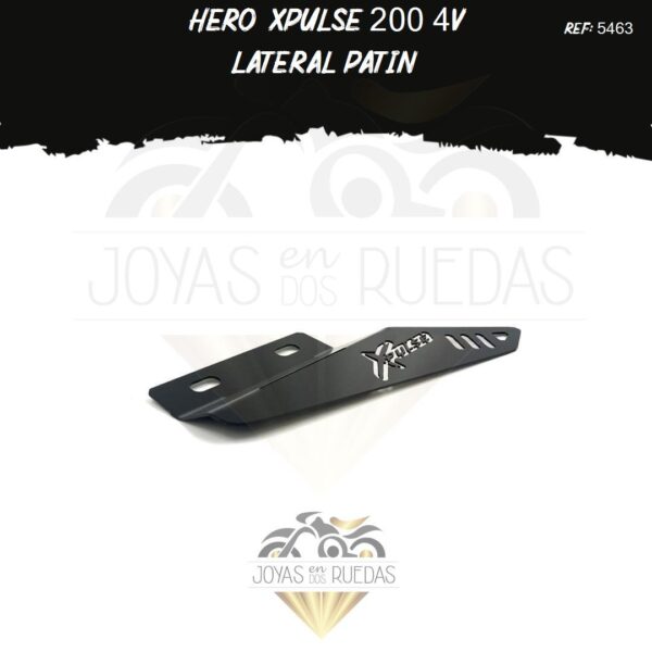 lujo Hero Xpulse 200 4V lateral patin