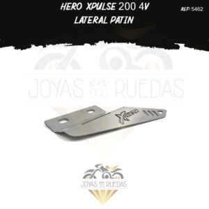 motos Hero Xpulse 200 4V lateral patin