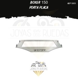 portaplaca articulo Boxer 150
