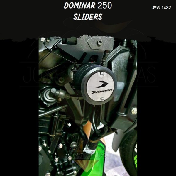 motos Dominar 250 sliders