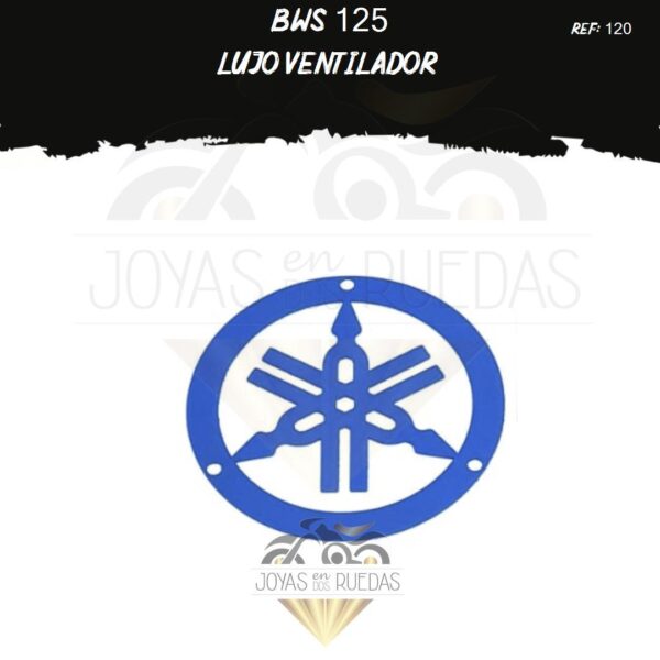 moto Bws 125 lujo ventilador