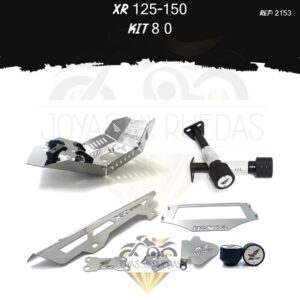 XR 125-150 kit pechera quilla sliders Spools Sliders eje