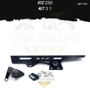 XTZ 250 kit mordaza guarda cadena lujo palanca cambios