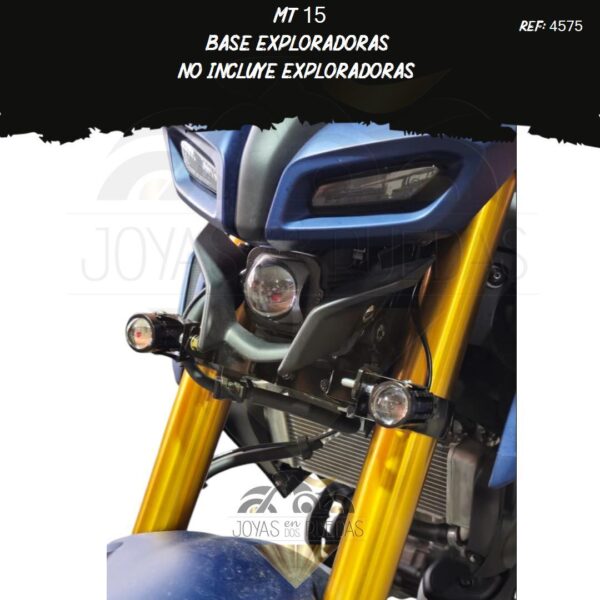 motos MT 15 base exploradoras