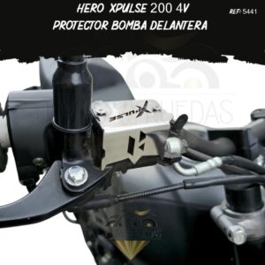 articulos Hero Xpulse 200 4V protector bomba delantera