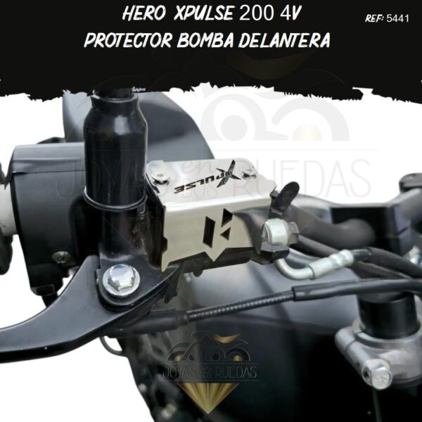 articulos Hero Xpulse 200 4V protector bomba delantera
