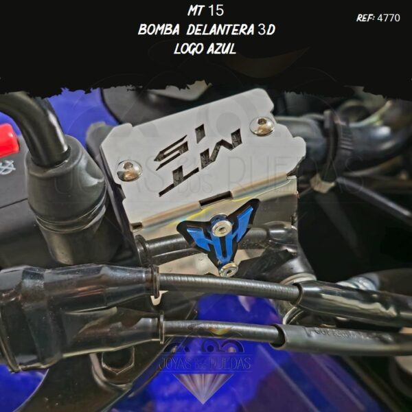 moto MT 15 bomba delantera 3D