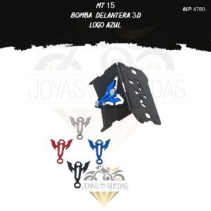 motos MT 15 bomba delantera 3D