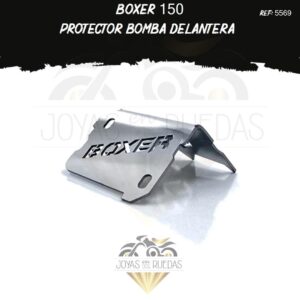motos Boxer 150 protector bomba delantera