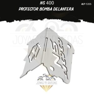 motos NS 400 protector bomba delantera