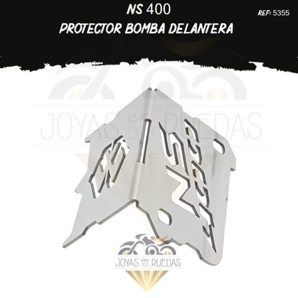 motos NS 400 protector bomba delantera