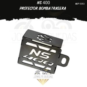 partes NS 400 protector bomba trasera