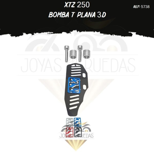 XTZ 250 bomba t plana 3D articulos moto XTZ 250