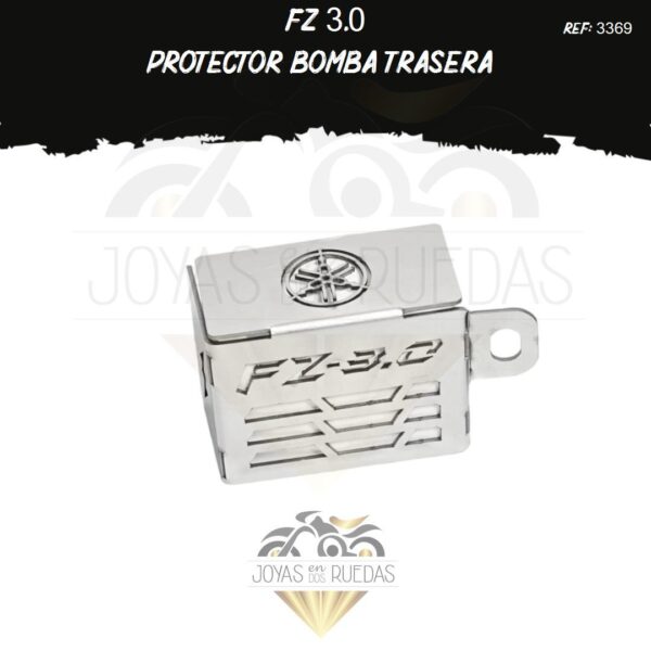 motos FZ 3.0 protector bomba trasera