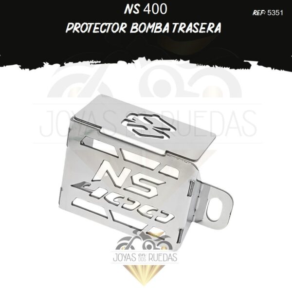 articulos NS 400 protector bomba trasera