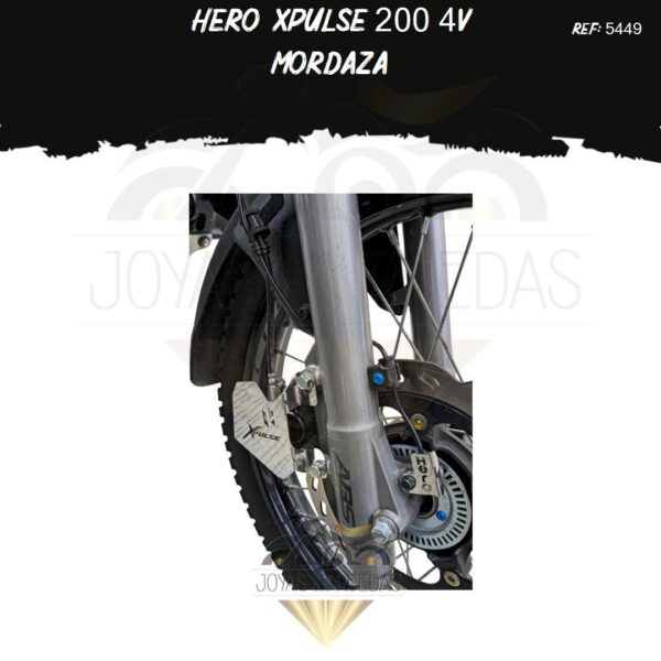 pieza Hero Xpulse 200 4V mordaza