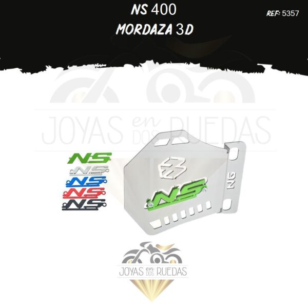 accesorios NS 400 mordaza 3D