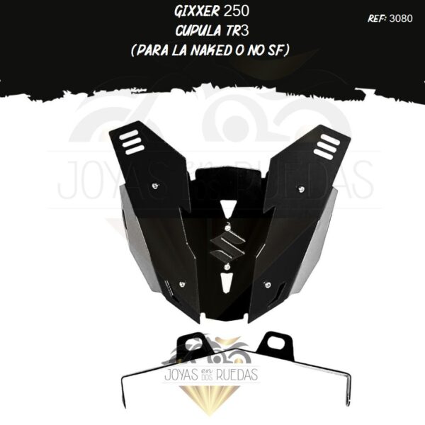 accesorios Gixxer 250 Cupula TR3