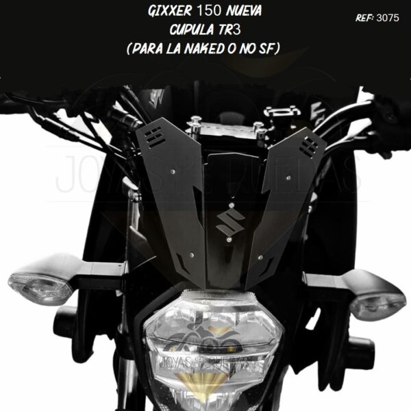 partes Gixxer 150 nueva Cupula TR3