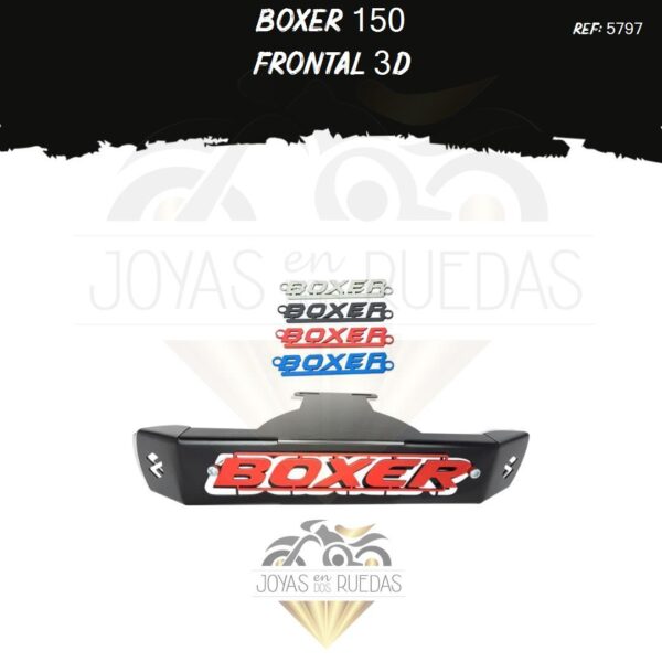 piezas Boxer 150 frontal 3D