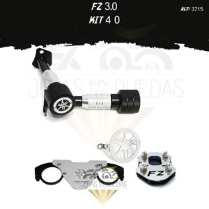 FZ 3.0 kit tapa salida exosto barra estabilizadora