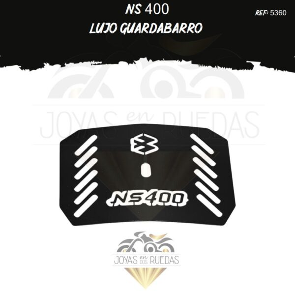 accesorio NS 400 lujo guardabarro