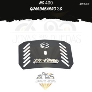 partes NS 400 guardabarro 3d