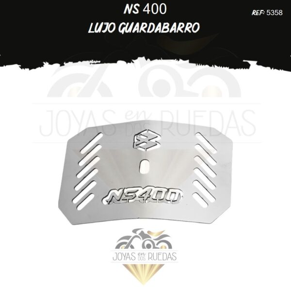 piezas NS 400 lujo guardabarro