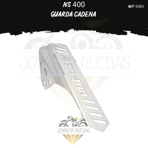 moto NS 400 guarda cadena