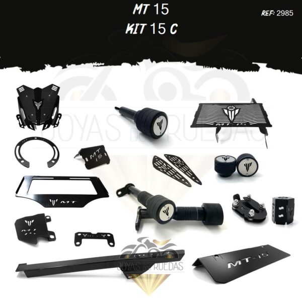 MT 15 kit mordaza acutrax T protector exosto