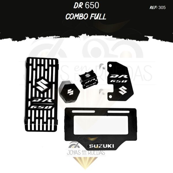 DR 650 kit protector bomba delantera