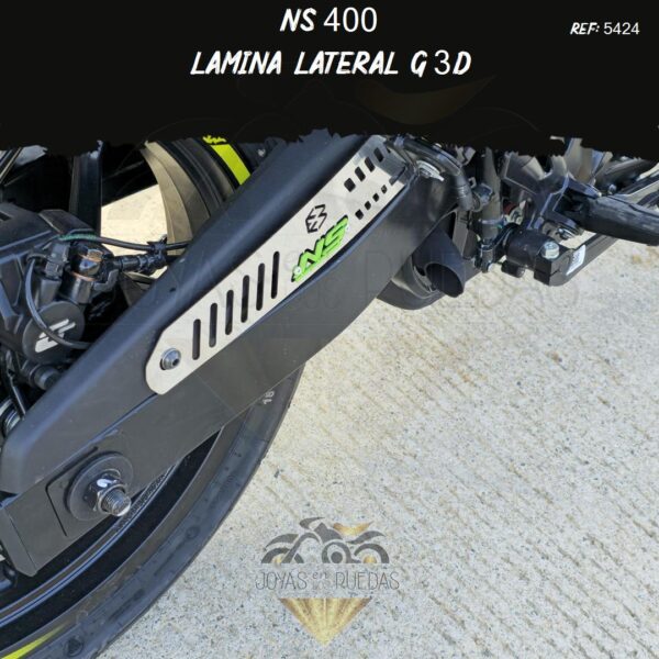 articulos NS 400 lamina lateral g 3D